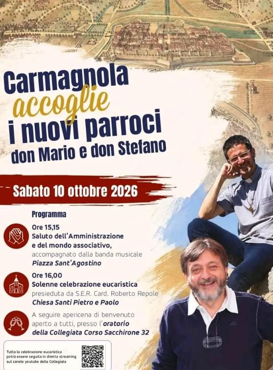 ingresso nuovi parroci carmagnola